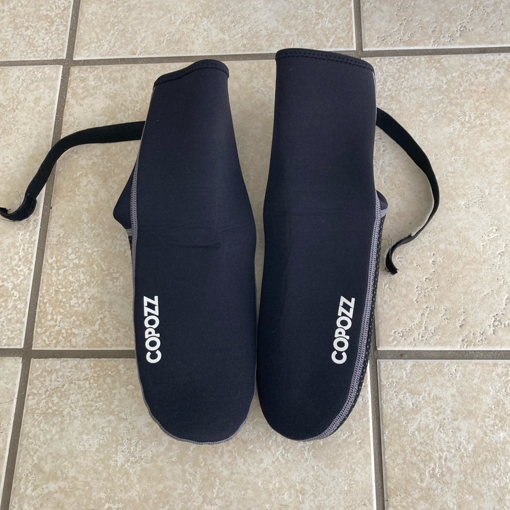 Wet suit booties for those cold water adventures
